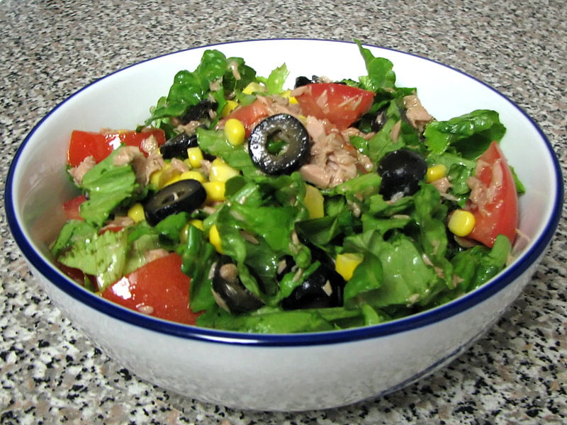 Tuna Salad Recipe (special) The Mediterranean Diet