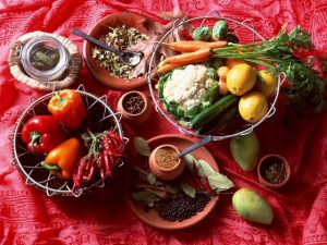 tapas fruit and vegetables