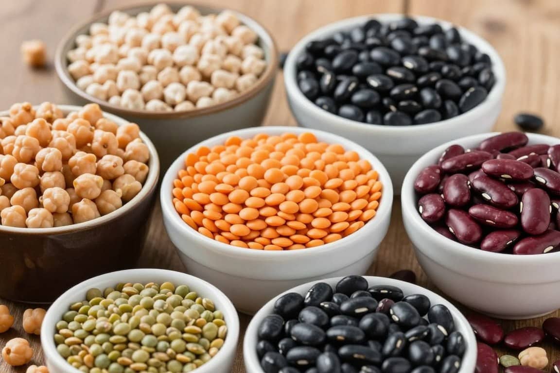Various legumes and beans for insulin resistance diet