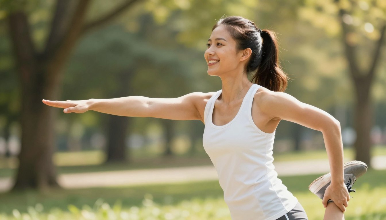 Person enjoying improved energy and vitality after optimizing metabolic health