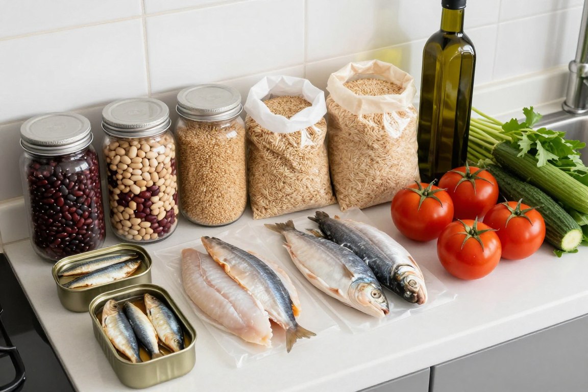 Budget-friendly Mediterranean pantry staples and affordable ingredients for thyroid health Budget-friendly Mediterranean pantry staples and affordable ingredients for thyroid health