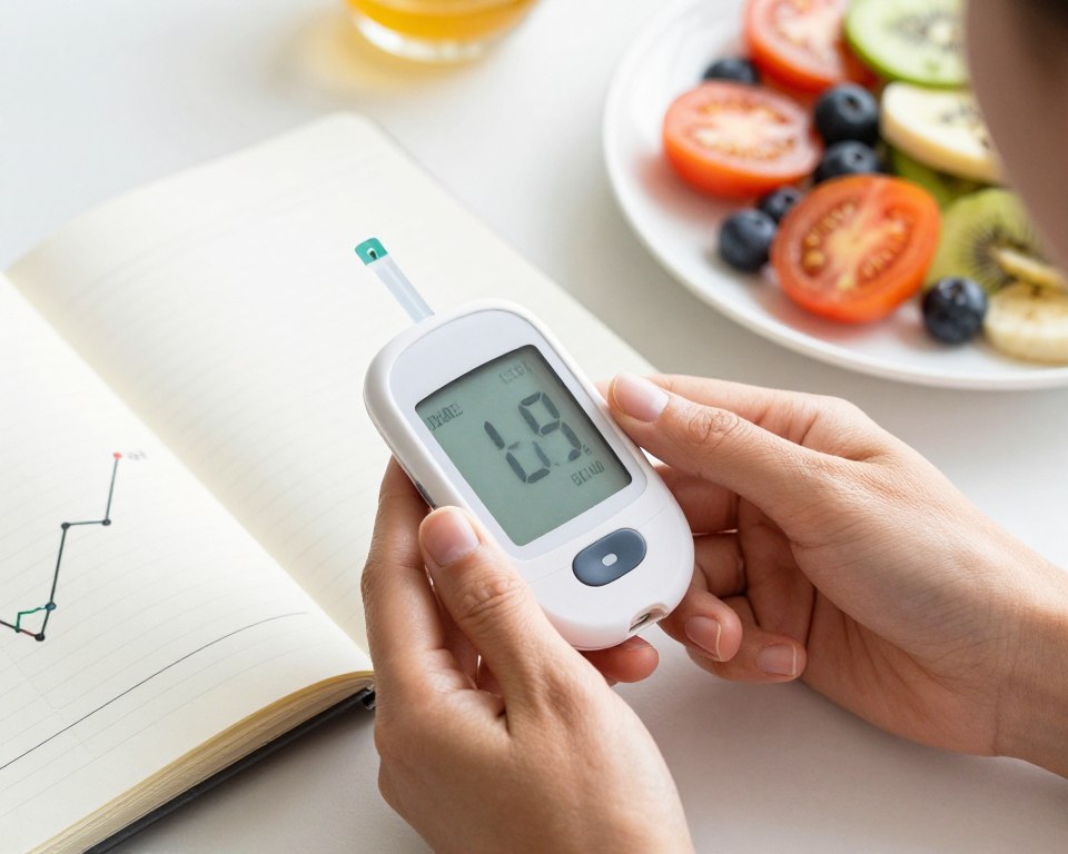 blood sugar monitoring mediterranean diet results